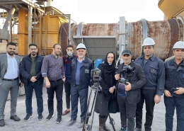 پشت صحنه ی ضبط برنامه ی ایده طلایی شبکه یک صدا و سیمای جمهوری اسلامی ایران